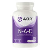 Bottle of AOR NAC 500mg 120 Capsules