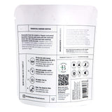 Back of Bathorium Charcoal Garden Detox Bath Crush 120g