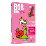 Package of Bob Snail Dehydrated Fruit Stripes Apple-Raspberry 6 Pack/84g