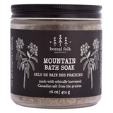 Jar of Boreal Folk Mountain Bath Soak 454g/16oz