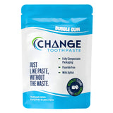 Package of Change Toothpaste - Bubblegum 195 Tablets - 72g