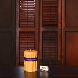 Cheeky Bee Candle Company #06 – Signature Drip Pillar – Gold 3.5″ x 5.0″ Lifestyle
