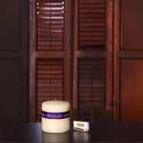 Cheeky Bee Candle Company #31 – Traditional Smooth Pillar – Ivory Lifestyle