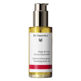 Bottle of Dr. Hauschka Lemon Lemongrass Vitalising Body Oil 75ml