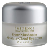 Jar of Eminence Snow Mushroom Moisture Cloud Eye Cream 15ml