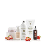 Eminence Strawberry Rhubarb Hyaluronic Collection Group Photo