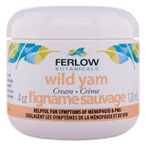 Tub of Ferlow Botanicals Wild Yam Cream 10% Wild Yam Extract 120ml