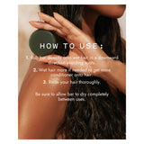 Good Juju Hydrating Conditioner Bar Use