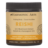 Jar of Harmonic Arts Reishi Powder 45 Grams