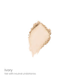Swatch of JaneIredale AmazingBase LooseMineralFoundation Ivory