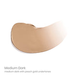 Swatch of JaneIredale DreamTint TintedMoisturizer SPF15 MediumDark