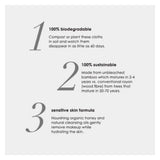 Kaia Naturals The Vitamin Cleanse Bamboo Facial Cleansing Cloths Information