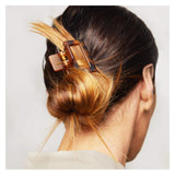 Kitsch Recycled Plastic Open Rectangle Assorted Claw Clips Lifestyle