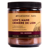Jar of Harmonic Arts Lion's Mane Concentrated Mushroom Powder 100 Grams