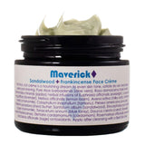 Living Libations Maverick Face Crème Open Jar