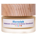 Jar of LivingLibations UnderarmCharm CrèmeDeodorant Maverick 30ml