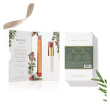 Open Package of Luk Beautifood Recipe of a Lipstick - NUDE PINK Duo of Nude Pink Lip Nourish + Caramel Kiss Lipstick Crayon