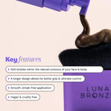 Luna Bronze Contour Blending Brush Key Features