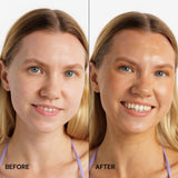 Luna Bronze Cosmic Bronzing Drops Before/After