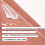 Luna Bronze Glow Gradual Tanning Moisturiser Key Features