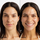 Luna Bronze Illume Tanning Water Before/After