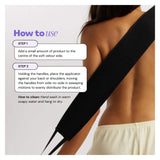 Luna Bronze Self-Tan Back Applicator Use