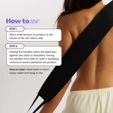 Luna Bronze Self-Tan Back Applicator Use