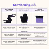 Luna Bronze Self Tanning Tools