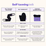 Luna Bronze Self Tanning Tools