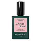 Bottle of Manucurist Semi-Permanent LED Green Flash - Hortencia 15mL