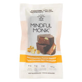 Package of Mindful Monk Dark Chocolate Peanut Squares 48g
