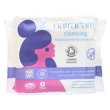 Package of Natracare Cleansing Makeup Removal Wipes for Sensitive Skin - 20 Wipes