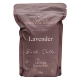 Bag of Nature's Essential Garden Bath Salts - Lavender 1Kg