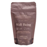 Bag of Nature's Essential Garden Bath Salts - Well Being Bath Salts 240g
