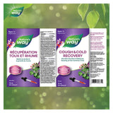 Nature's Way Cough & Cold Recovery Drops Label