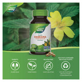 Bottle of Nature's Way Damiana Leaves Information