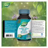 Nature's Way Horny Goat Weed Label