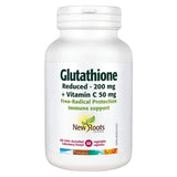 Bottle of New Roots Glutathione 60 Vegetable Capsules