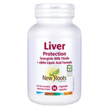 Bottle of New Roots Liver Protection (Milk Thistle) 90 Vegetable Capsules