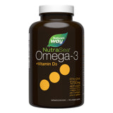 Bottle of NutraSea NutraSea +D Omega-3 Liquid Gels (Fresh Mint) - 150 Softgels