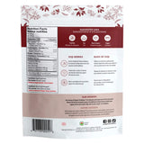 Package Back of Organic Traditions Goji Berries