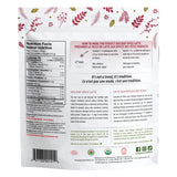 Back of Organic Holiday Spice Latte 150g