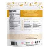 Package Back of Organic Traditions Holy Basil (Tulsi) Tea Cut