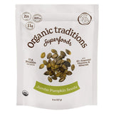 Bag of Organic Traditions Jumbo Pumpkin Seeds 227g