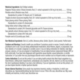 Prairie Naturals Vigor Force Information