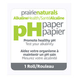 Prairie Naturals pH Paper Box Back