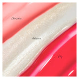 RMS Beauty Mini Lip Oil Trio Texture Swatch