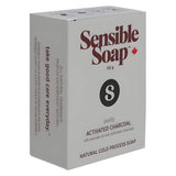 Box of Sensible Co. Activated Charcoal Bar Soap 110g