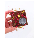 Hand Holding Succulent Chocolates & Sweets Inc Fancy Bar: Merry & Bright