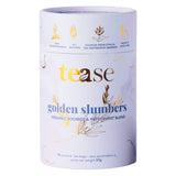 Container of Tease Tea Golden Slumbers (Organic) 15 Pyramid Tea Bags